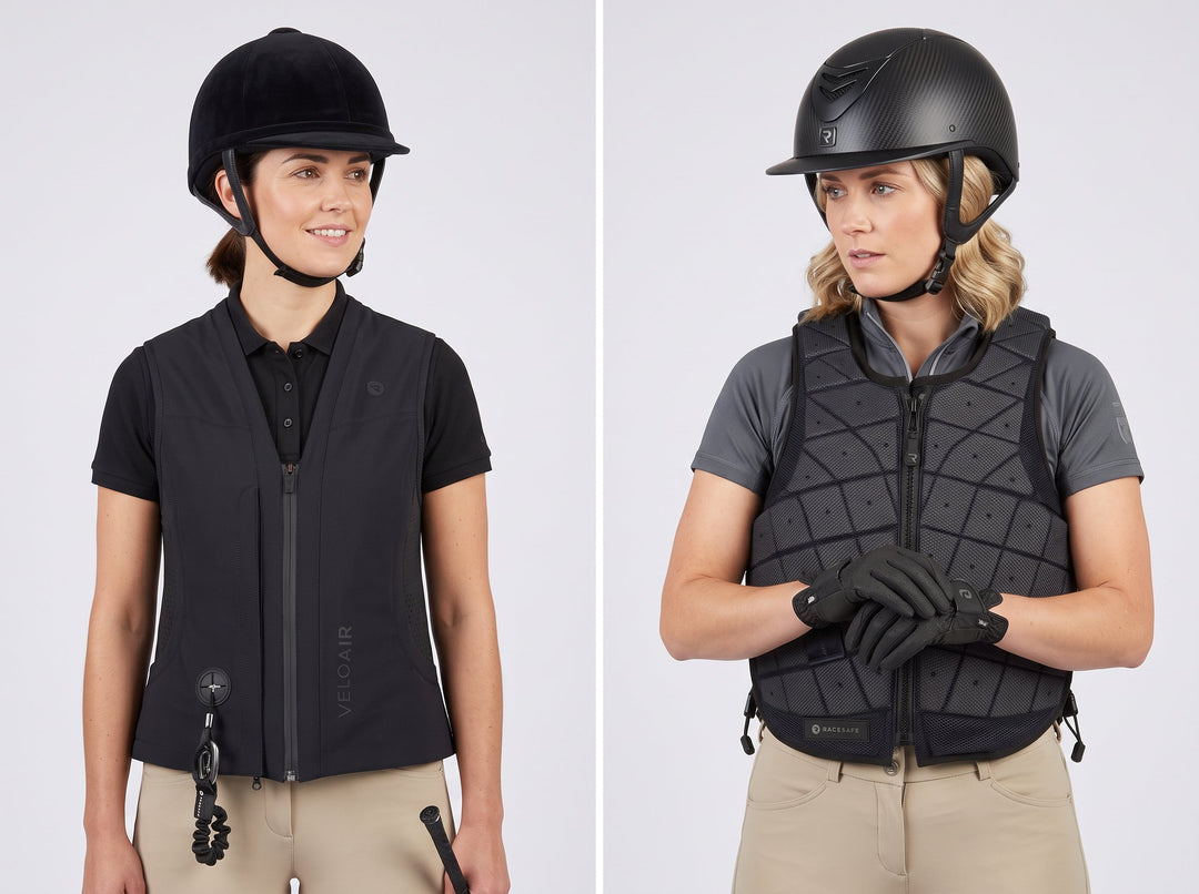 Airbag vs body protector